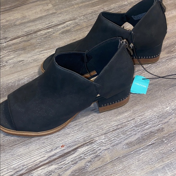 NWT MAURICES Ciara Open Toe Booties 9W - Picture 6 of 9